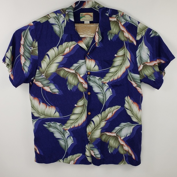 Paradise Found Other - Paradise Found Mens Shirt Size Large 100% Rayon